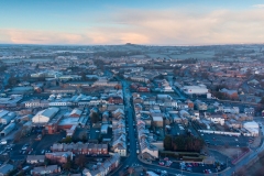 Banbridge town Co Down aerial view 1