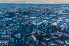 Banbridge town Co Down aerial view 3