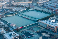 Banbridge town Co Down aerial view 4