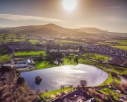 Bessbrook Pond and camlough mountain