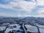 A winters view towards Newry