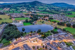 Bessbrook pond village and camlough mountain