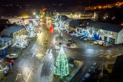 Camlough village Christmas lights 2022