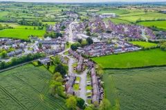Hamiltonsbawn village Co Armagh aerial view